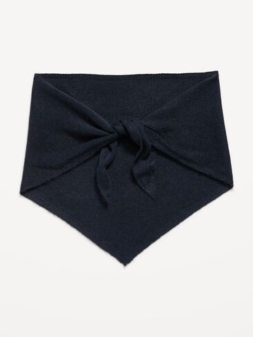 Old Navy Oversized Rib-Knit Triangle Scarf - In the Navy in Kuwait