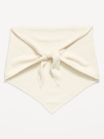 Old Navy Oversized Rib-Knit Triangle Scarf - Creme De La Creme in Kuwait