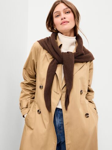 Old Navy Oversized Rib-Knit Triangle Scarf - Earthen in Kuwait