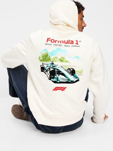 Old Navy Formula 1® Pullover Hoodie - Sea Salt in Saudi Arabia