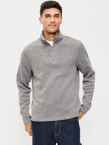 Old Navy Sweater Fleece Quarter-Zip - In The Navy in Kuwait