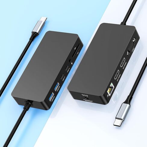 Surface Thunderbolt 4 Docking Station, Triple-Display via Dual HDMI + VGA with Power Adapter, Surface Dock Compatible with Surface Pro 12/11/10/9/8/X/7 & Surface Laptop 5/4/3, Surface Go, Studio in Kuwait