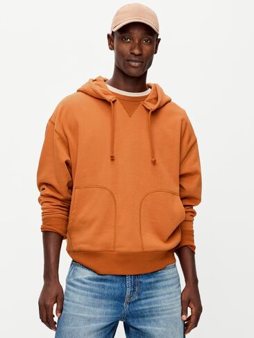 Old Navy Oversized Pullover Hoodie - Gingerade in Kuwait