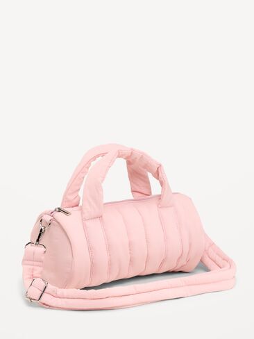 Old Navy Active Puff Barrel Bag - Fairytale Rose in Kuwait