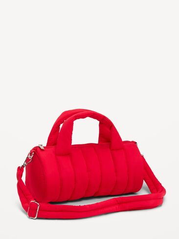 Old Navy Active Puff Barrel Bag - Amaryllis in Kuwait