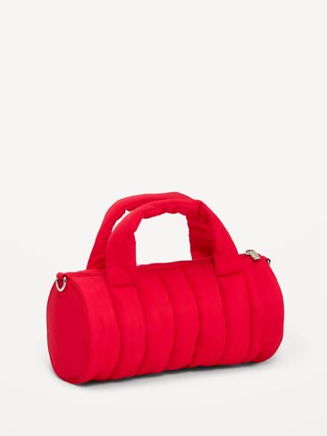 Old Navy Active Puff Barrel Bag - Amaryllis in Kuwait
