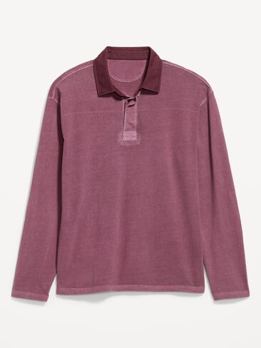Old Navy Long-Sleeve Rugby Polo - Ravenswood in Kuwait