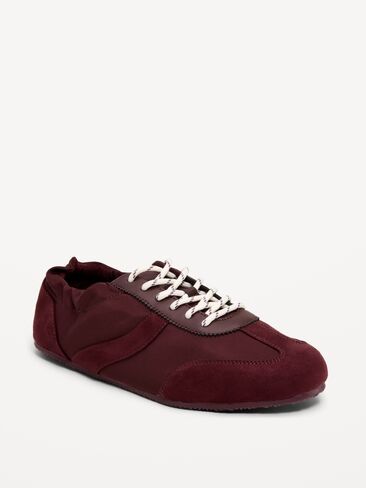 Old Navy Ruched Lace-Up Sneakers for Women - Grand Canyon in Kuwait