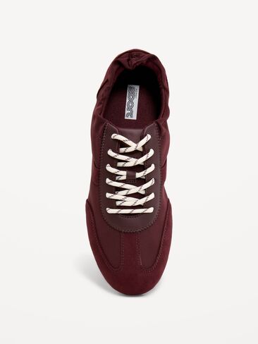 Old Navy Ruched Lace-Up Sneakers for Women - Grand Canyon in Kuwait