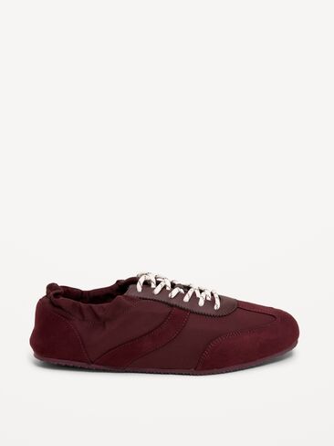 Old Navy Ruched Lace-Up Sneakers for Women - Grand Canyon in Kuwait