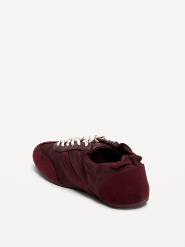 Old Navy Ruched Lace-Up Sneakers for Women - Grand Canyon in Kuwait