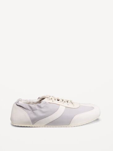 Old Navy Ruched Lace-Up Sneakers for Women - Magnolia in Kuwait