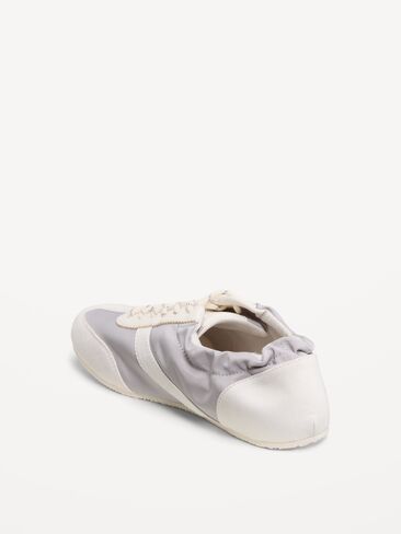 Old Navy Ruched Lace-Up Sneakers for Women - Magnolia in Kuwait