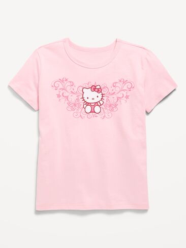 Old Navy Hello Kitty® Graphic T-Shirt for Girls - Pink Pirouette in Kuwait