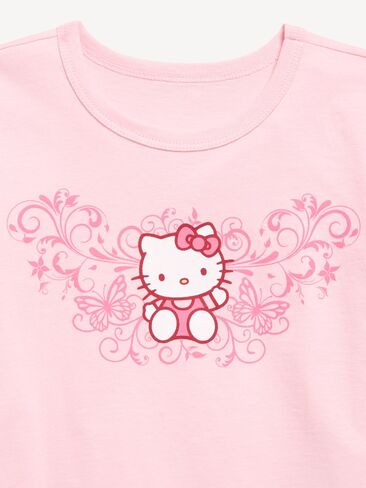 Old Navy Hello Kitty® Graphic T-Shirt for Girls - Pink Pirouette in Kuwait
