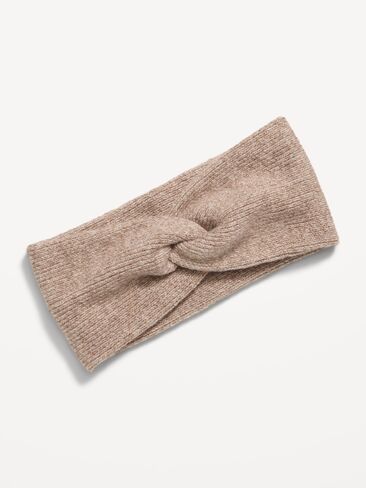 Old Navy Active Twist-Front Headband - Neutral in Kuwait