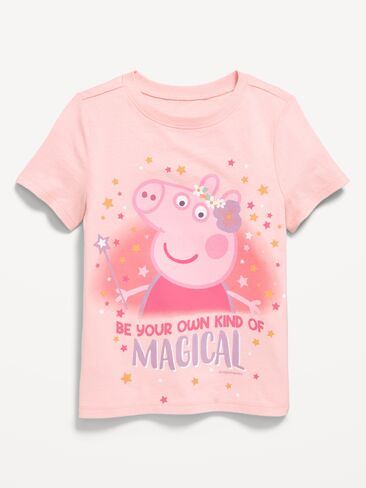 Old Navy Peppa Pig™ Graphic T-Shirt Toddler Girls - Pink Sky in Kuwait