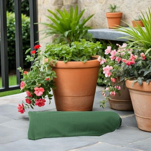 Flood Barrier Sand Bags Green Inch Canvas 27.5x11 2pcs in Kuwait