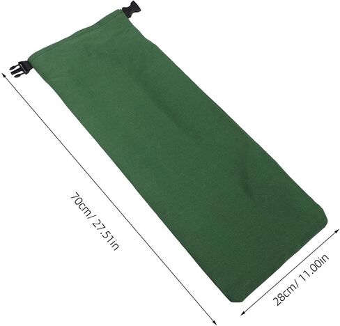 Flood Barrier Sand Bags Green Inch Canvas 27.5x11 2pcs in Kuwait