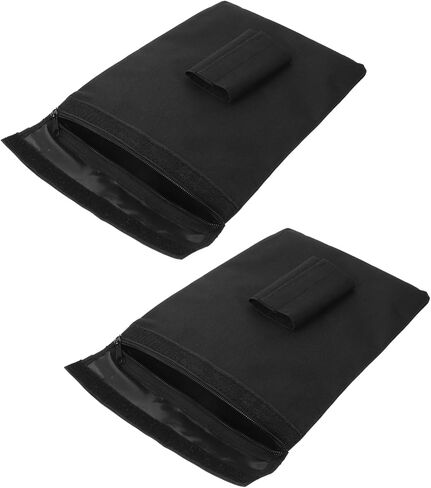 2pcs Weight Bags for Soccer Goals and Hockey Nets Black Oxford Cloth in Kuwait