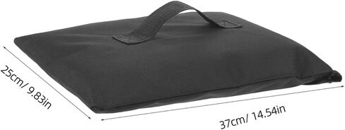 2pcs Weight Bags for Soccer Goals and Hockey Nets Black Oxford Cloth in Kuwait