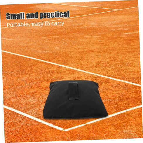 2pcs Weight Bags for Soccer Goals and Hockey Nets Black Oxford Cloth in Kuwait
