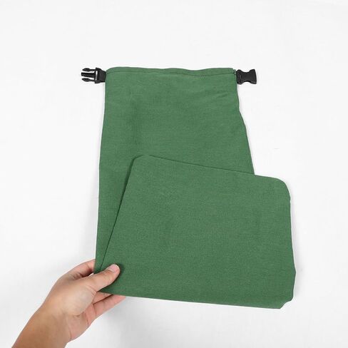 Sandbags Flood 27.5x11 Inch Canvas Green Barrier 2pcs for Garage in Kuwait