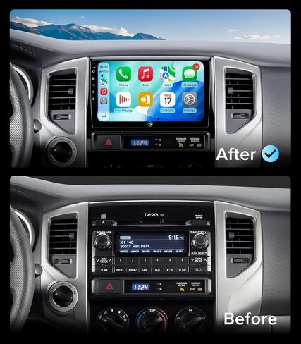 9" Linux Carplay Radio Upgrade for Toyota Tacoma 05-11 (Non-JBL) in Kuwait
