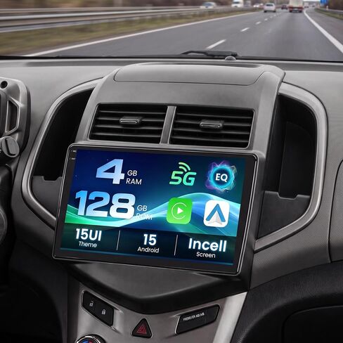 Inefala 4+64G Radio for Chevrolet Chevy Sonic/Aveo 2011-2016 Carplay Stereo in Saudi Arabia