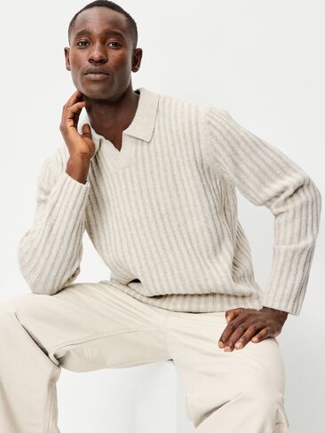 Old Navy Long-Sleeve Polo Sweater - Windchime in Kuwait