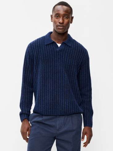 Old Navy Long-Sleeve Polo Sweater - Night Life in Kuwait