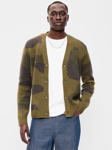 Old Navy SoSoft Cardigan Sweater - Camo in Kuwait