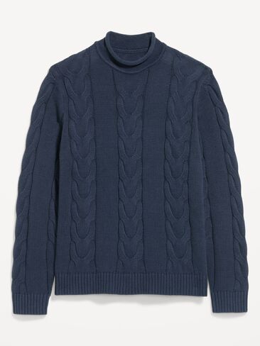 Old Navy Loose Cable-Knit Sweater - Dusk Navy in Kuwait