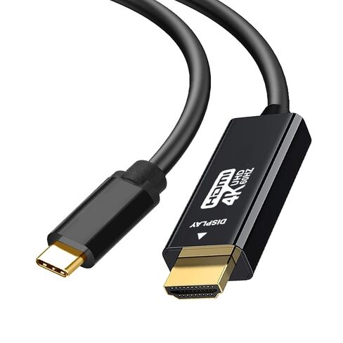 USB C to HDMI Cable 50FT 4K60HZ,Thunderbolt 3/4 to HDMI Cable Compatible with Galaxy S22 /S20, MacBook Pro/Air 2020, iPad Pro 2021/2020, Surface Book 2, XPS 15,iphone15 pro and iphone15pro max in Kuwait