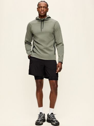 Old Navy 2-In-1 Performance Run Shorts -- 5-inch inseam - Black Jack in Kuwait