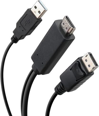 IOGEAR 6 Ft. Active 4K60Hz HDMI to DisplayPort Cable in Kuwait