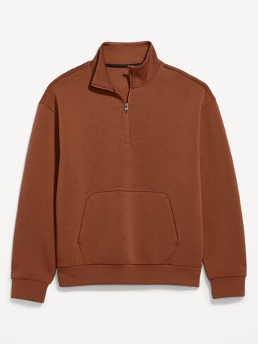 Old Navy Bounce Fleece Oversized Half-Zip Pullover Sweatshirt - Horse Chestnut in Kuwait