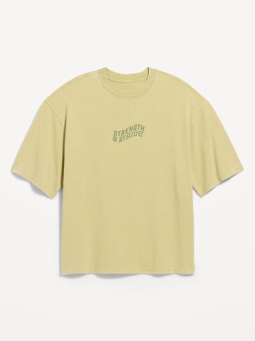 Old Navy Lived-In Pro Short-Sleeve Graphic T-Shirt - Seagrass in Kuwait