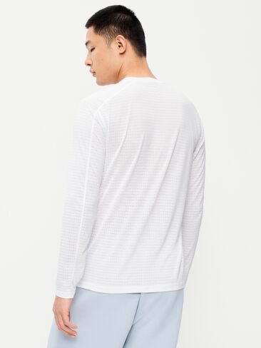 Old Navy ProTrain Relaxed Mesh T-Shirt - White Lilies in Kuwait