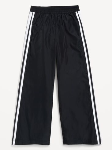 Old Navy High-Waisted Track Pants for Girls - Black Jack in Kuwait