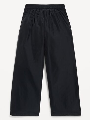 Old Navy High-Waisted Track Pants for Girls - Black Jack in Kuwait