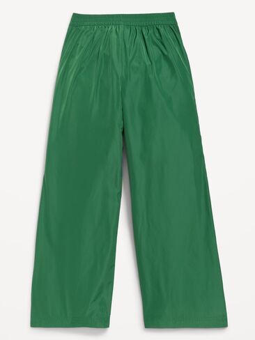 Old Navy High-Waisted Track Pants for Girls - Field of Greens in Kuwait