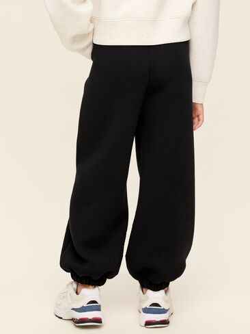 Old Navy High-Waisted Bounce Fleece Jogger Sweatpants for Girls - Black Jack in Kuwait