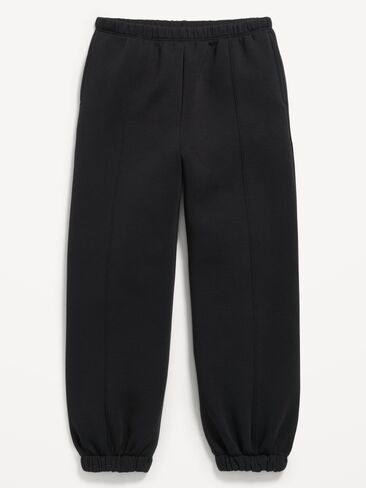 Old Navy High-Waisted Bounce Fleece Jogger Sweatpants for Girls - Black Jack in Kuwait