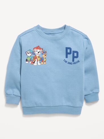 Old Navy Paw Patrol™ Oversized Unisex Sweatshirt for Toddler - Naturalist Blue in Kuwait