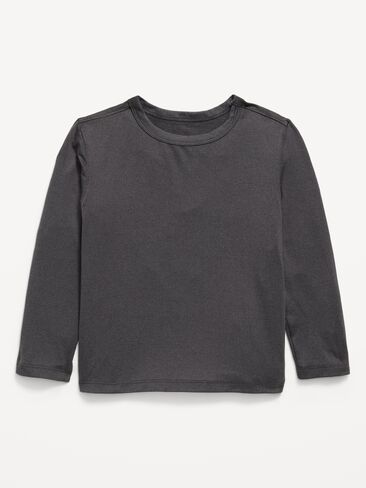Old Navy CloudMotion Long-Sleeve T-Shirt for Toddler Boys - Black Jack in Saudi Arabia