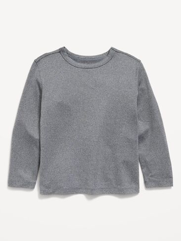 Old Navy CloudMotion Long-Sleeve T-Shirt for Toddler Boys - Gray in Saudi Arabia