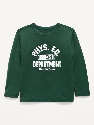 Old Navy CloudMotion Long-Sleeve Graphic T-Shirt for Toddler Boys - Field of Greens in Saudi Arabia