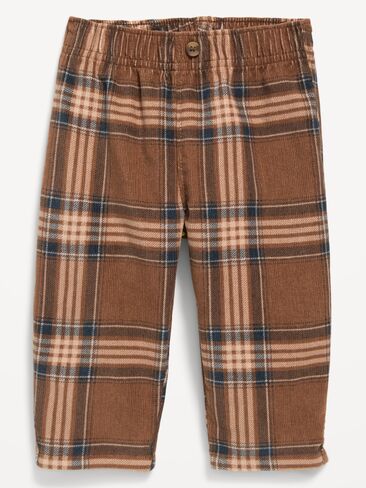 Old Navy Corduroy Barrel-Leg Pants for Baby - Plaid in Kuwait