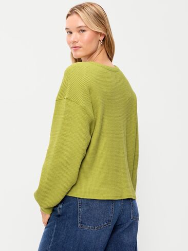 Old Navy Long-Sleeve Crew-Neck Henley T-Shirt - Wasabi in Kuwait